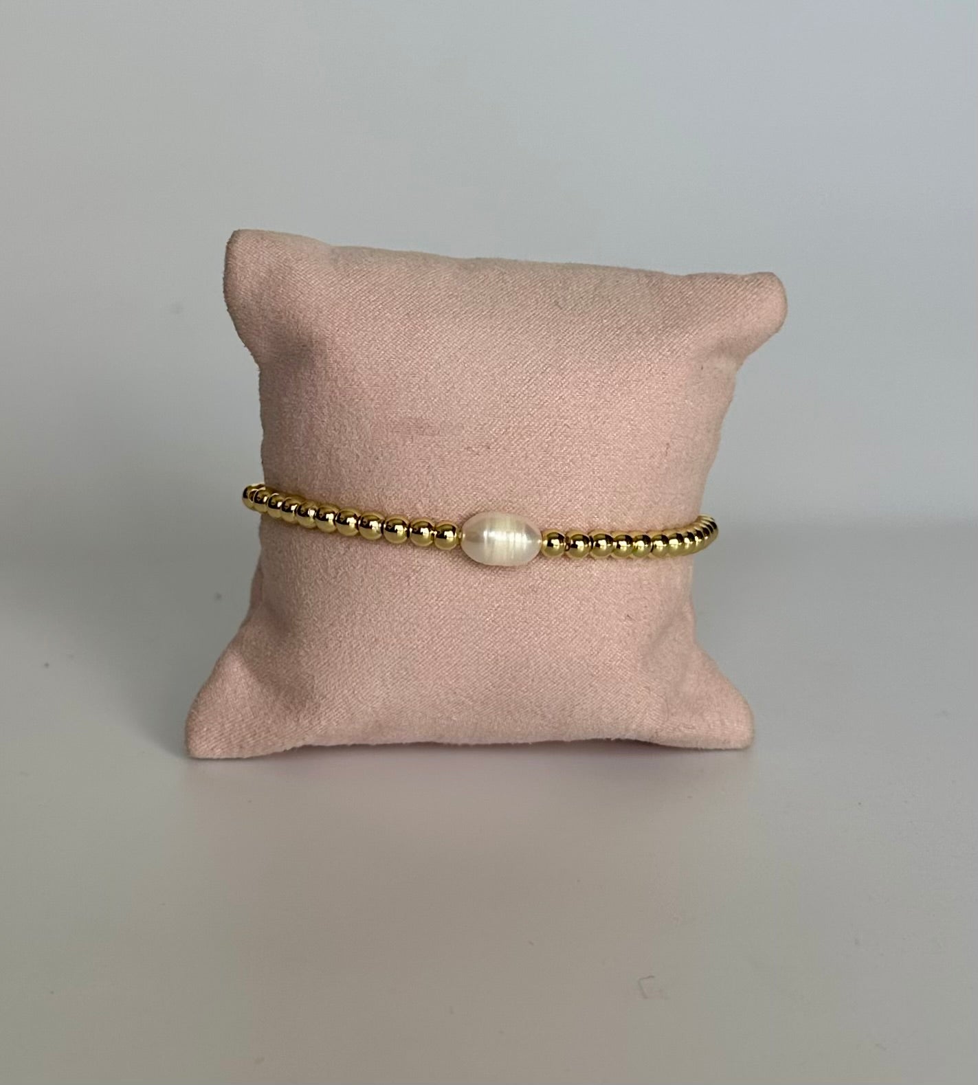 Pulsera bolitas perla