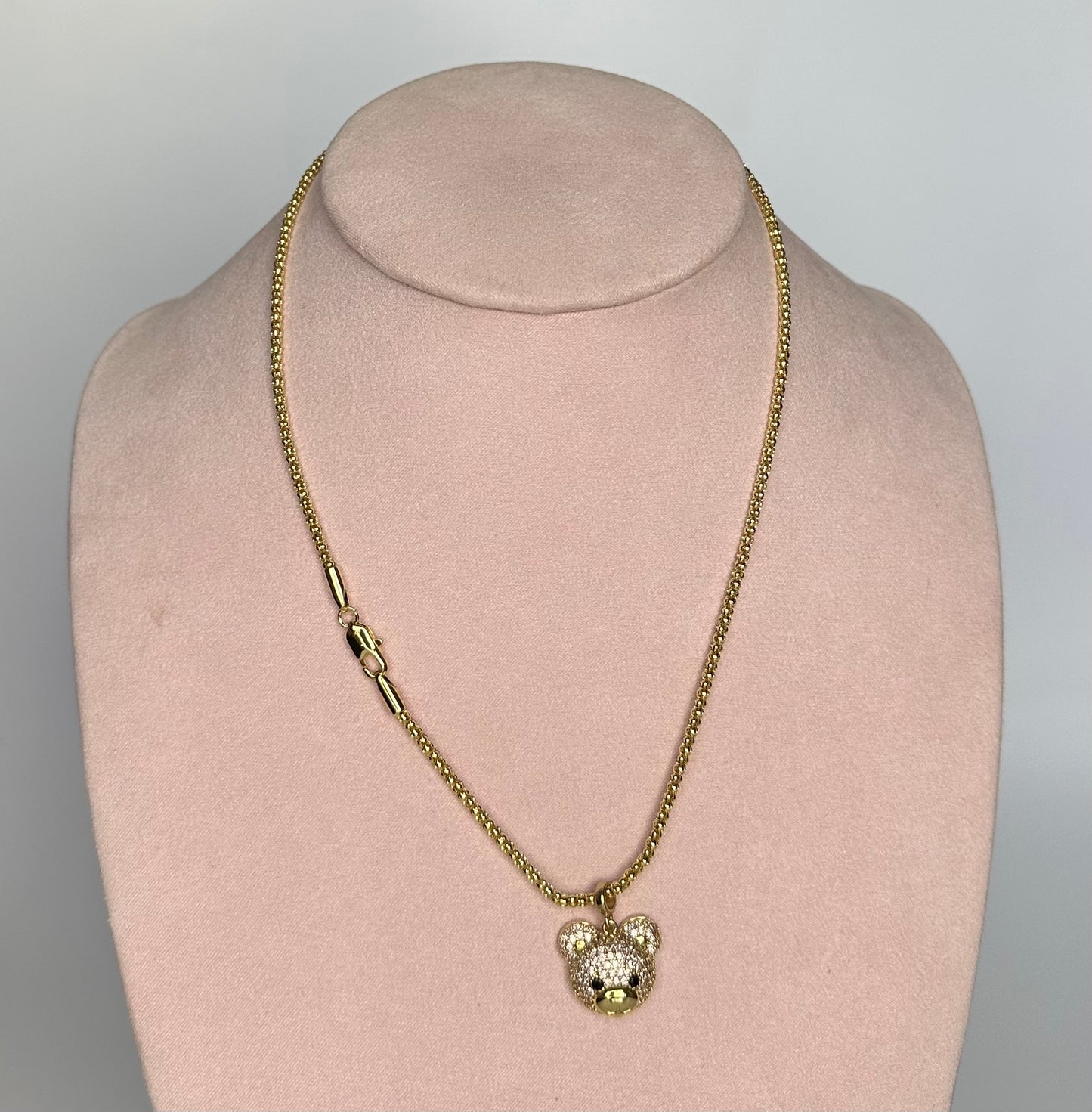 Collar teddy zirconia