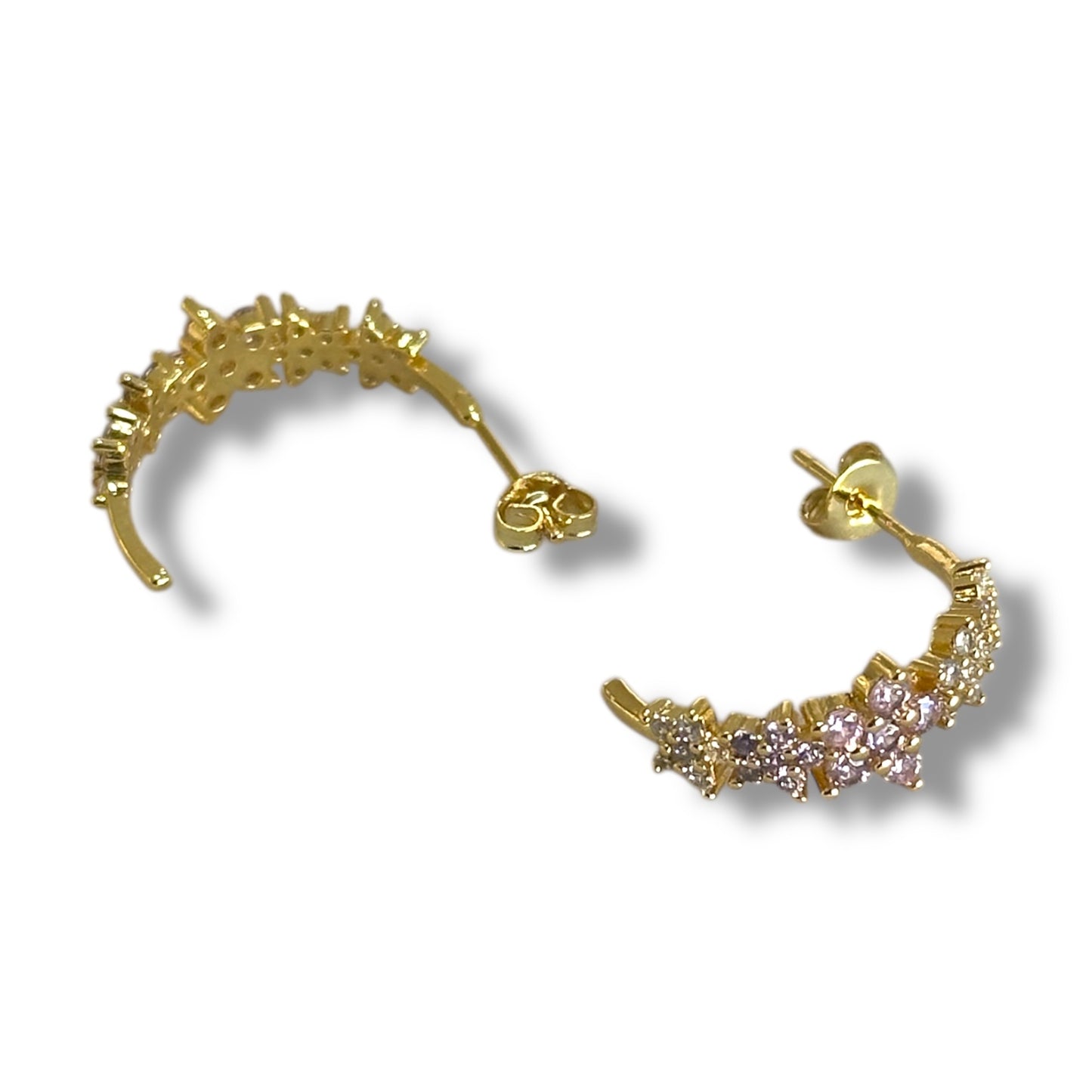 Media arracada flores