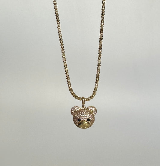 Collar teddy zirconia