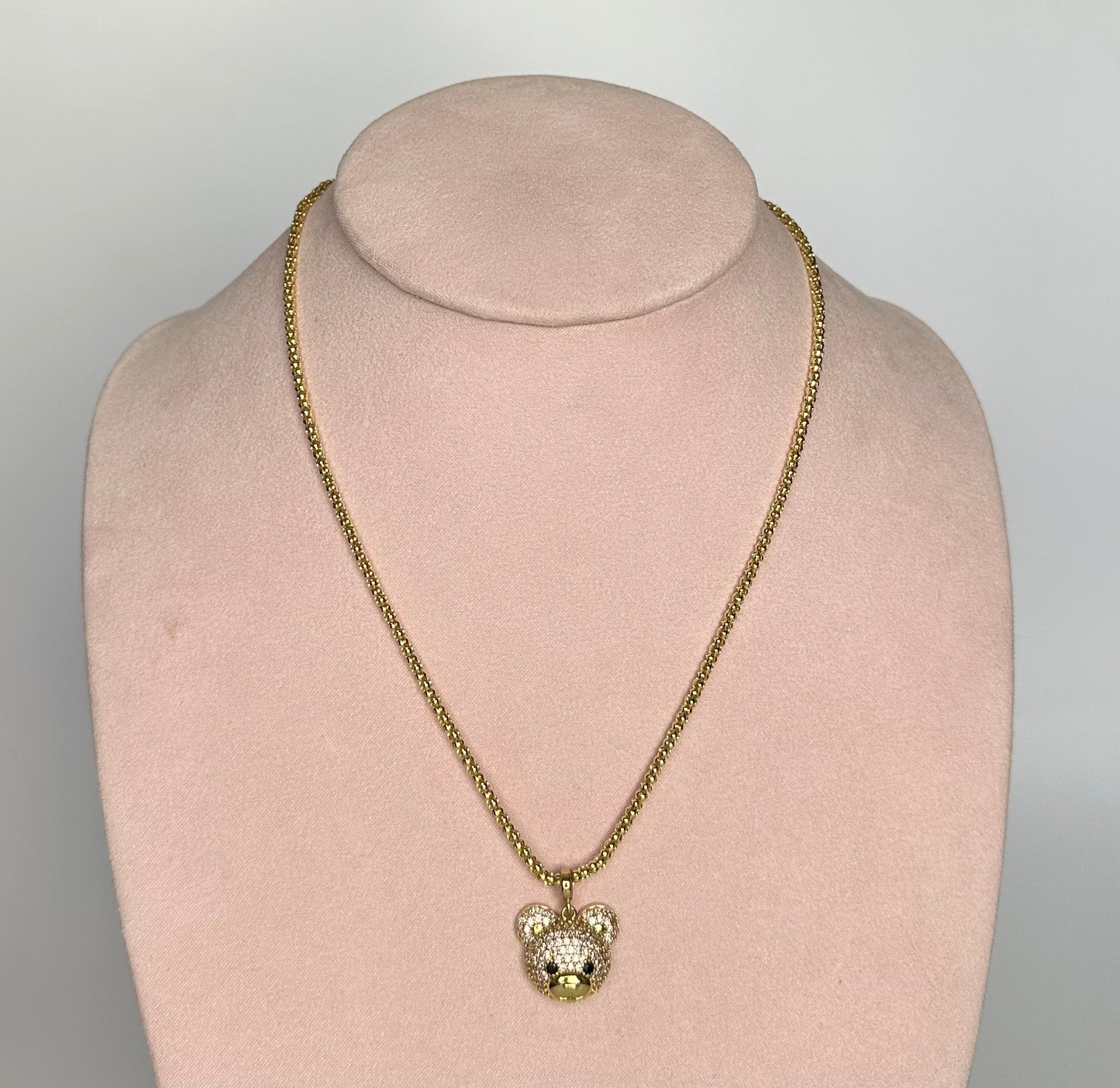 Collar teddy zirconia