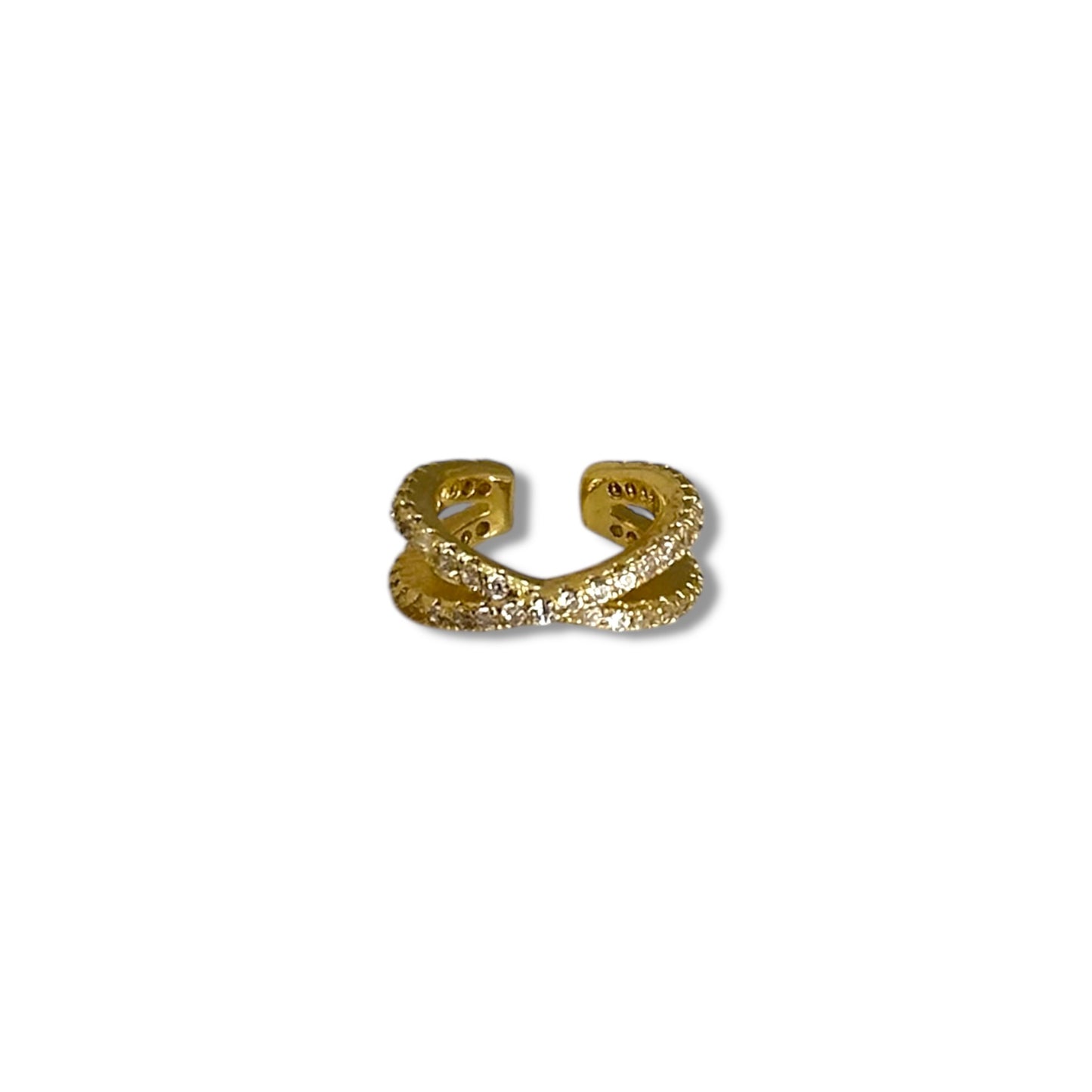 Earcuff cruzado