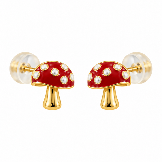 Aretes hongo