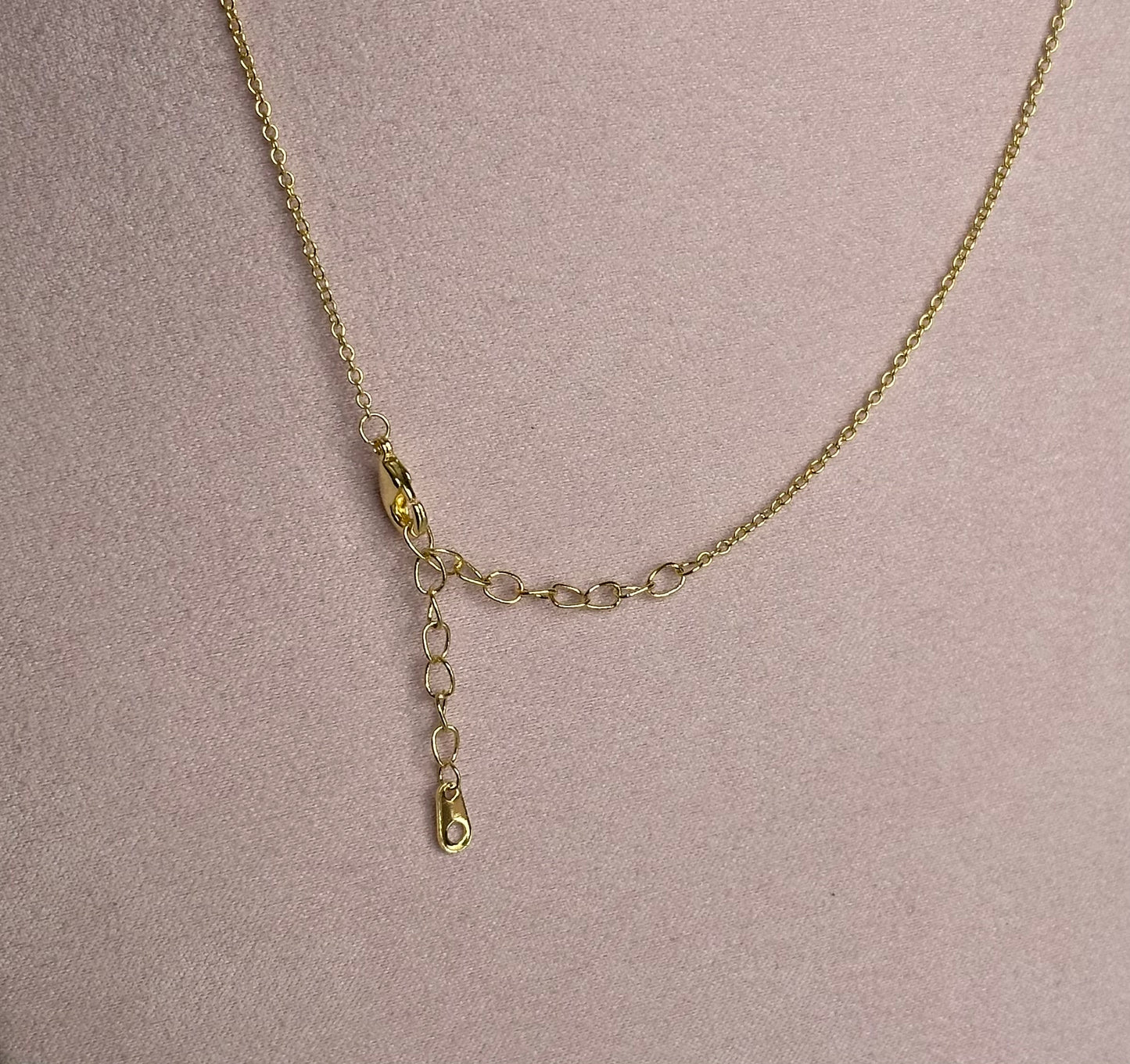 Collar gota zirconias
