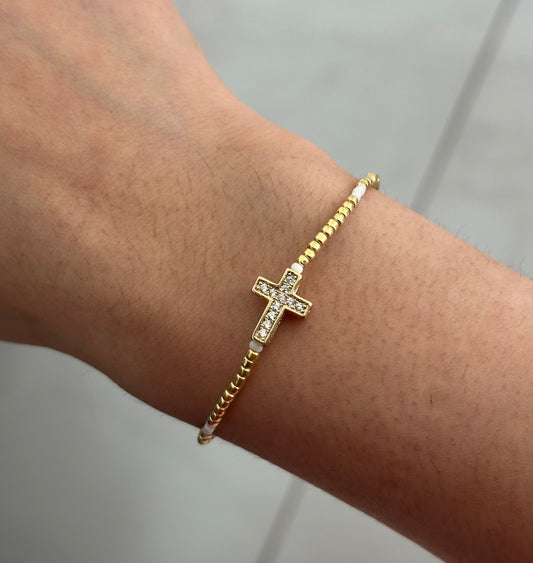 Pulsera miyuki cruz