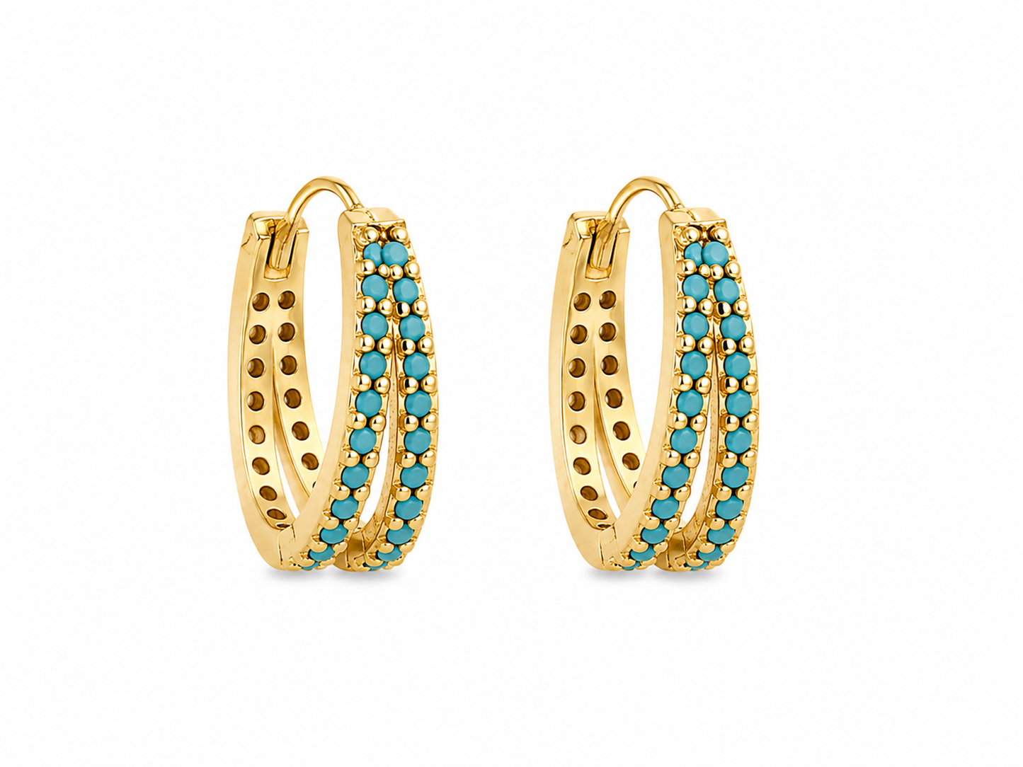 Huggies doble turquesa