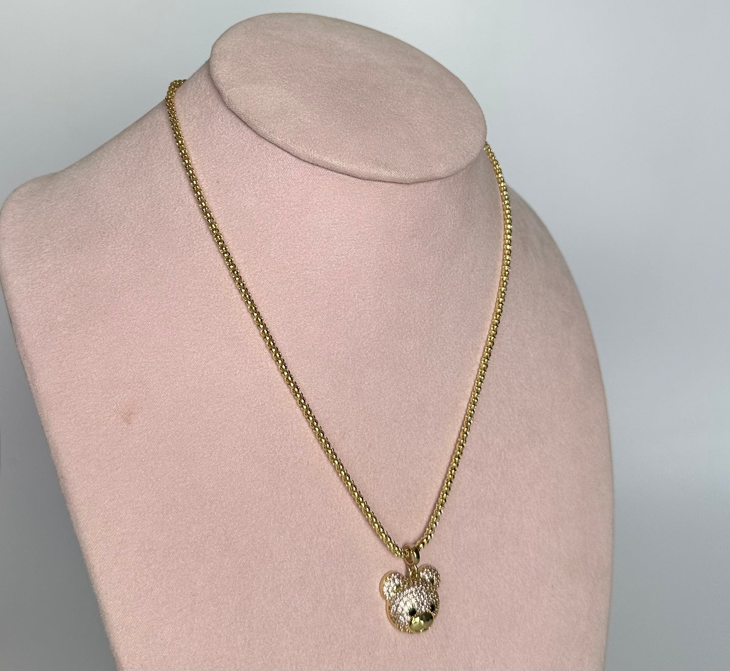 Collar teddy zirconia
