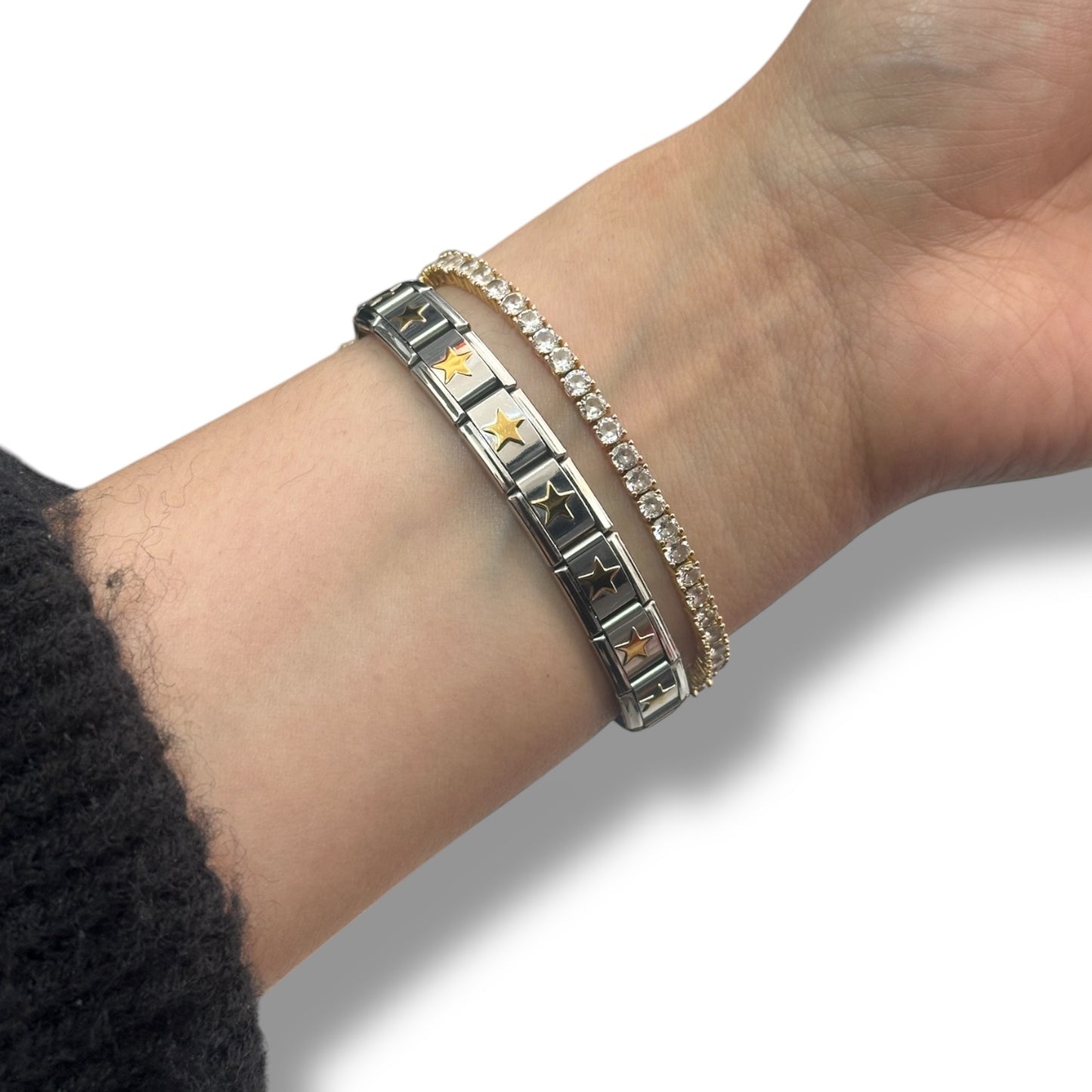 Italian Bracelet estrellas