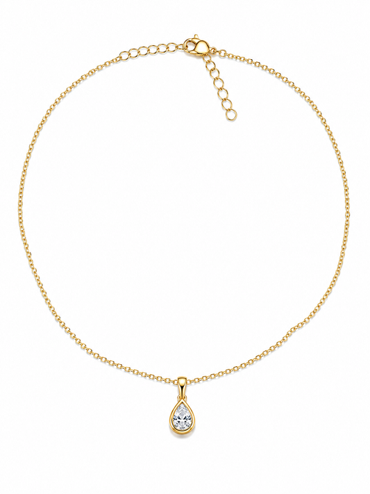 Collar gota zirconia