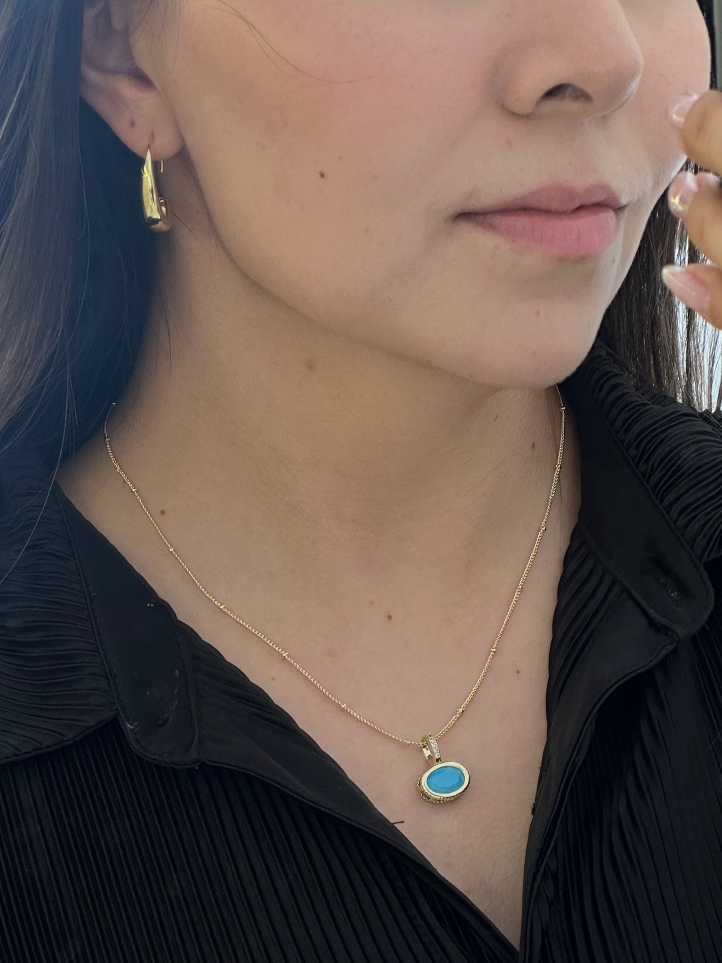Collar turquesa