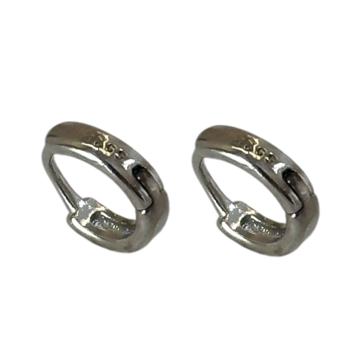 Mini huggies plateado