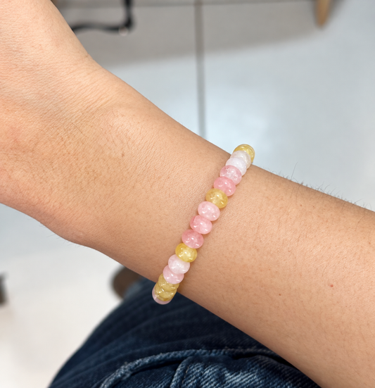 Pulsera ágata multicolor