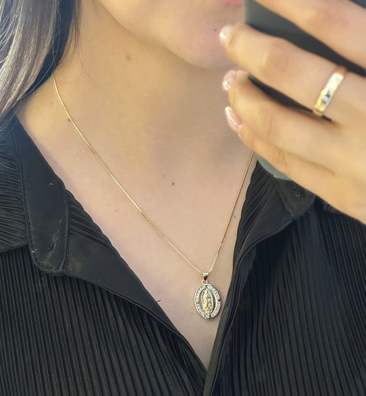 Collar Virgen de Guadalupe