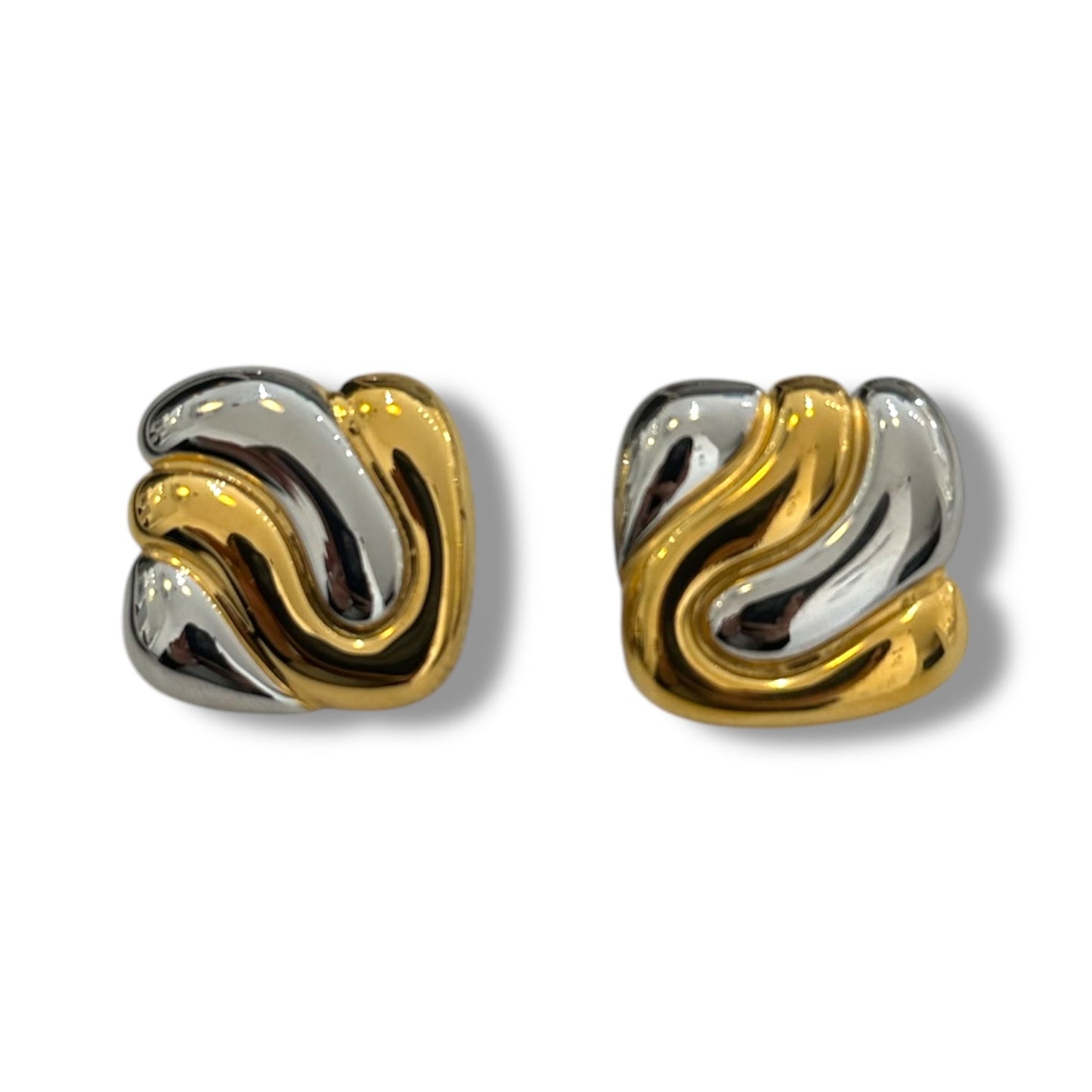 Aretes swirl bitono