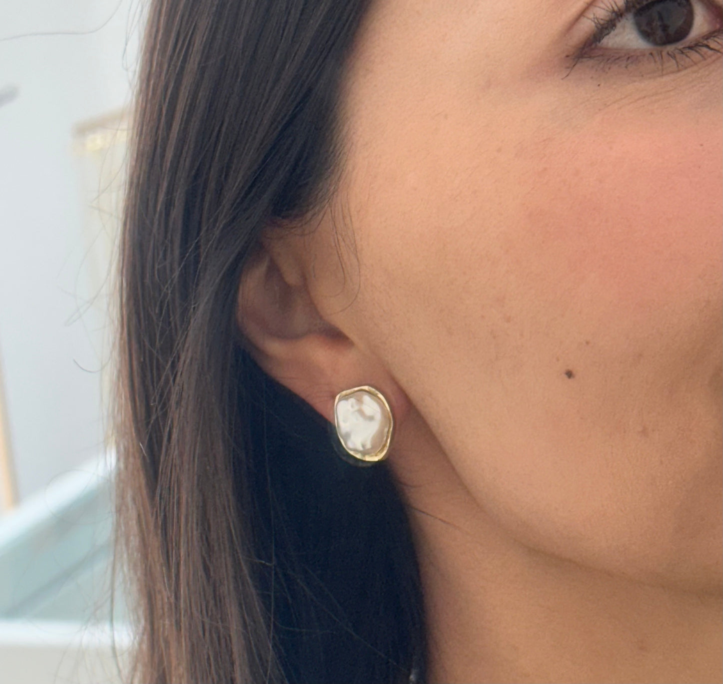 Aretes perla