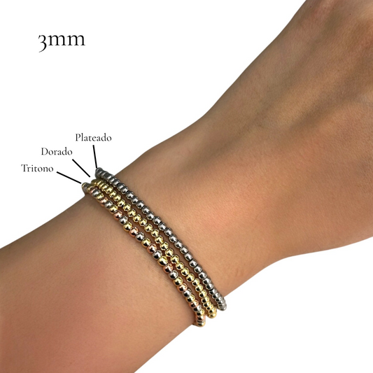 Pulsera bolitas