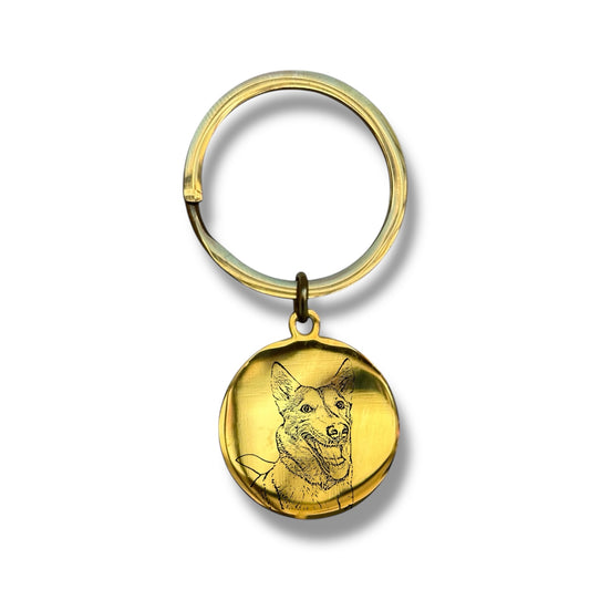 Llavero Medalla Personalizable