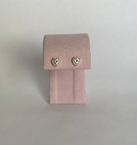 Studs corazón royal