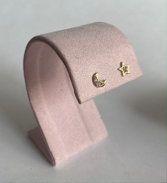 Studs mini luna/estrella