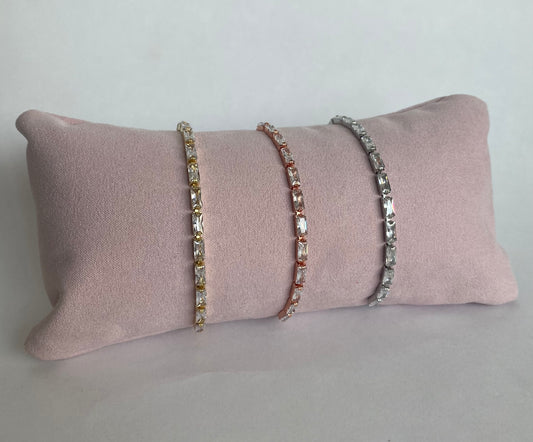 Pulseras ajustables zirconias