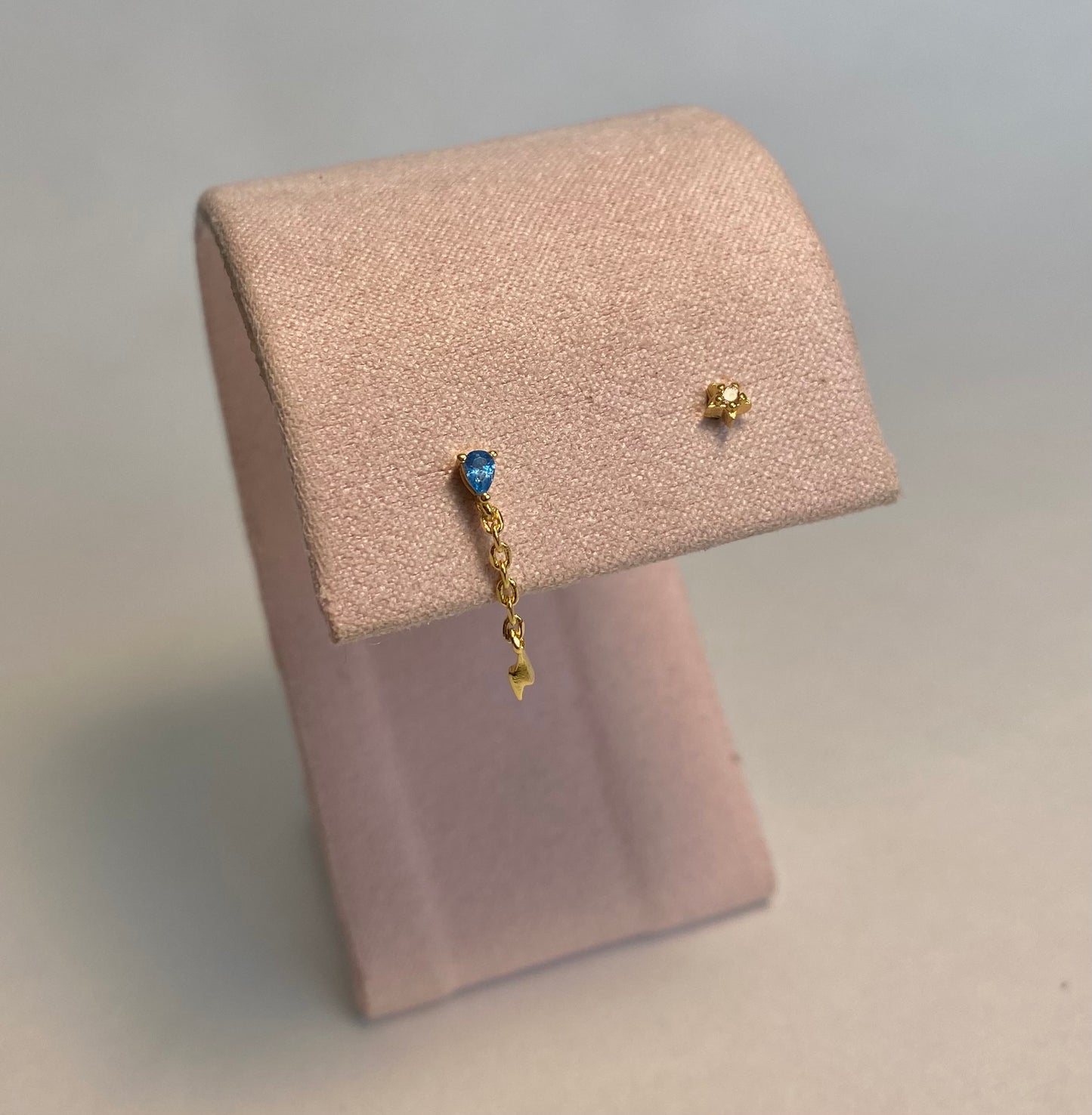 Mini aretes rayo