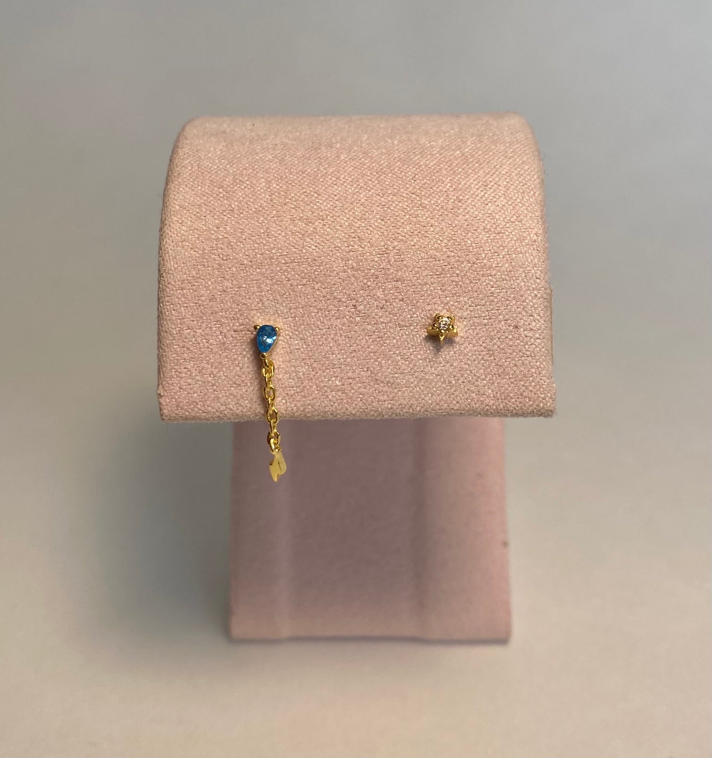 Mini aretes rayo