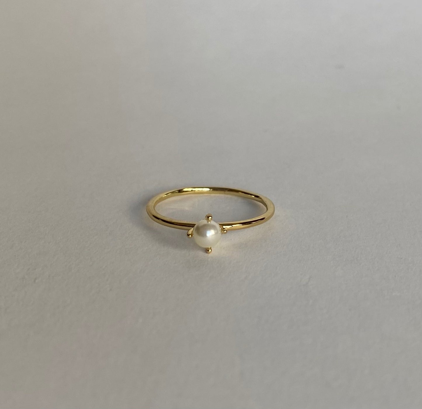 Anillo perla