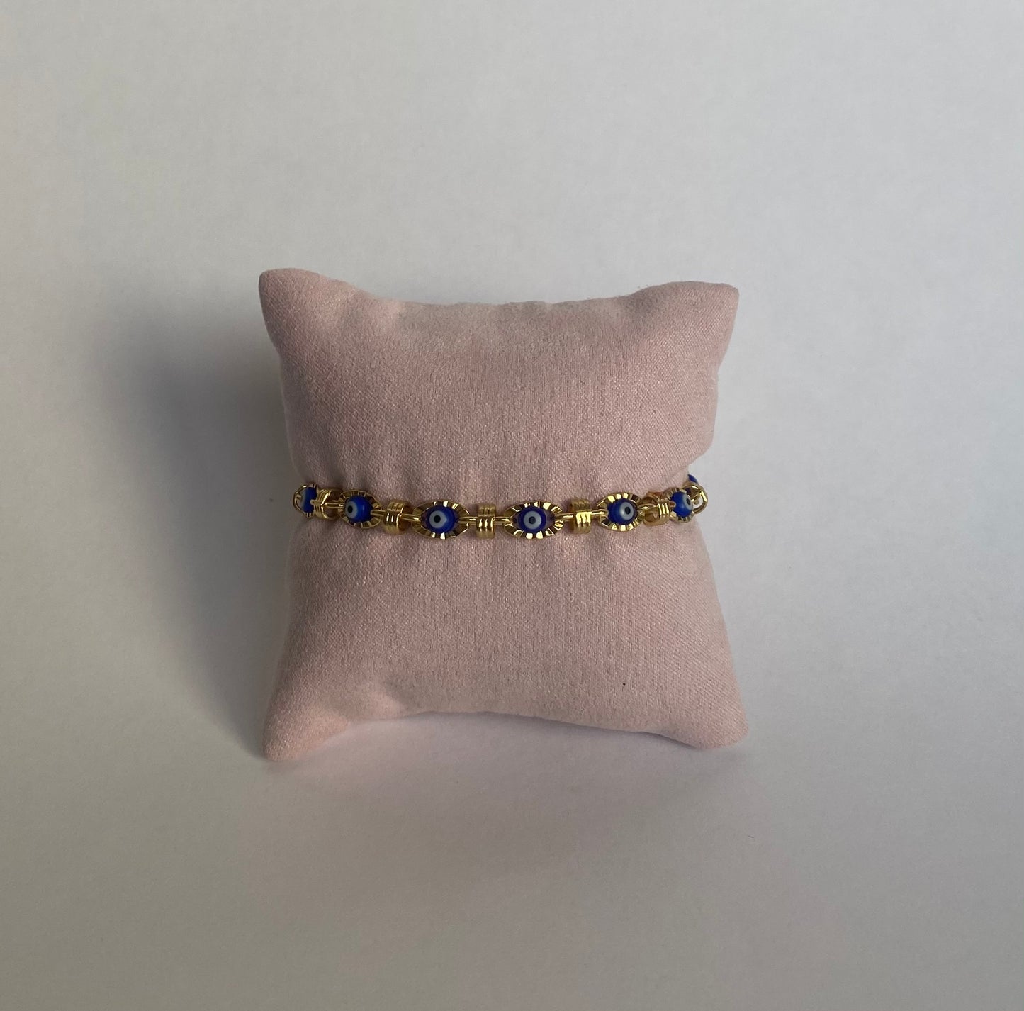 Pulsera ojo turco azul