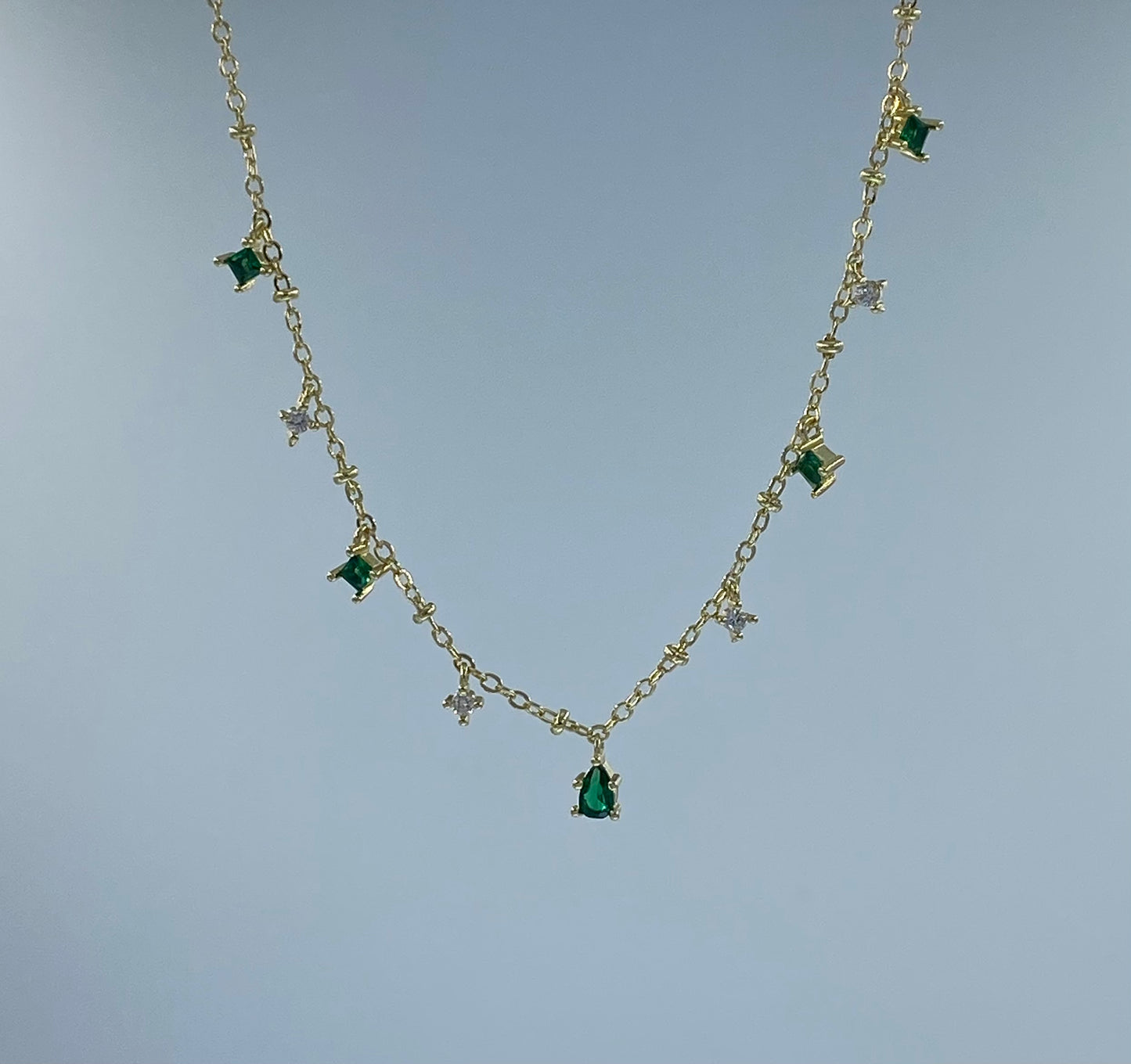 Collar esmeralda
