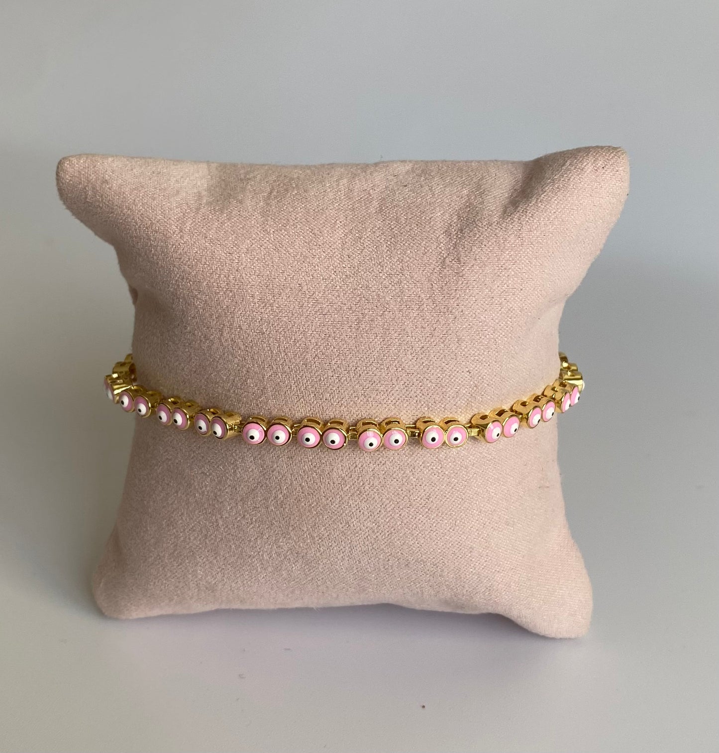 Pulsera mini ojitos