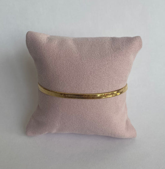 Pulsera/tobillera plana