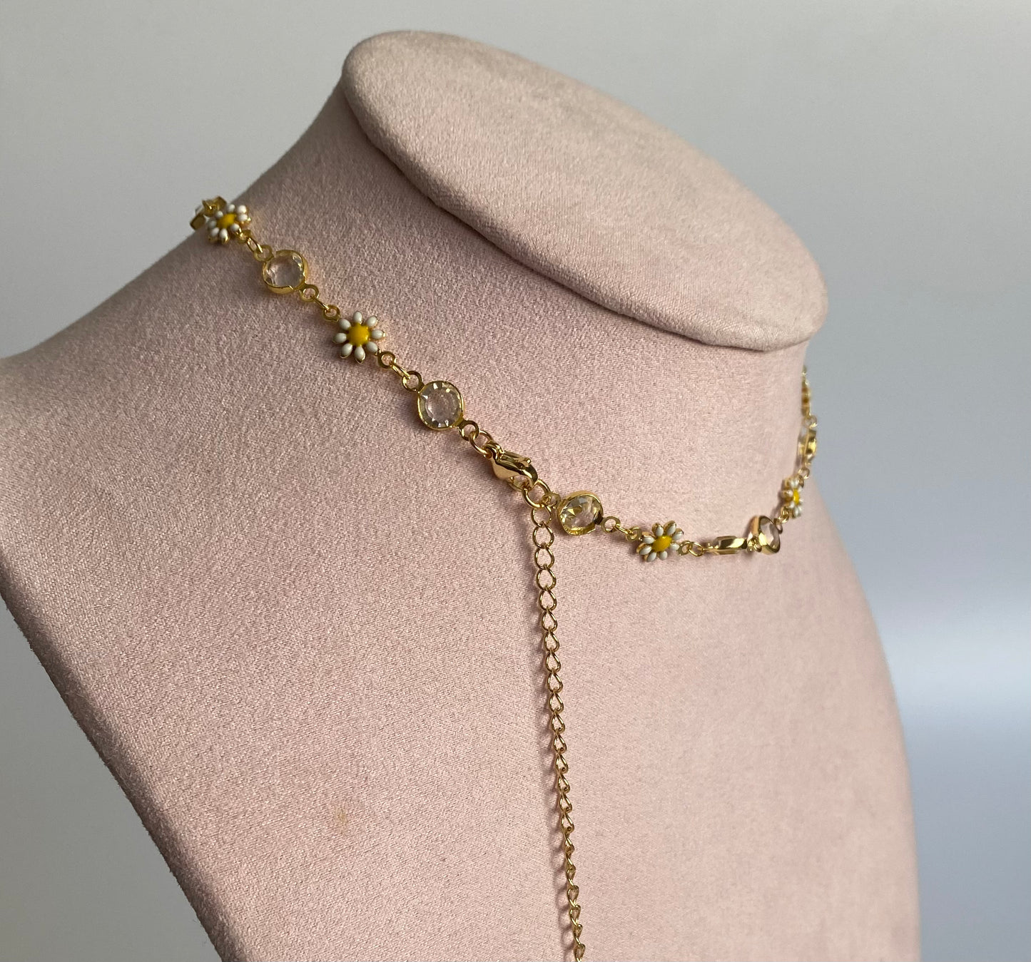Choker girasoles