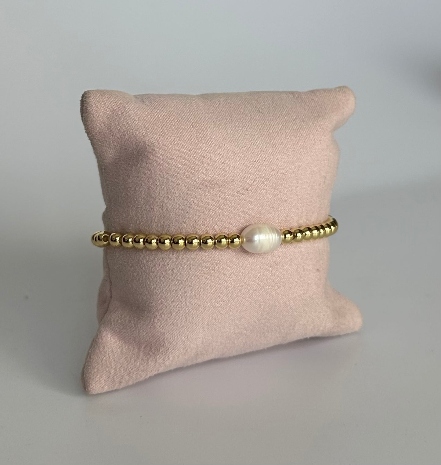 Pulsera bolitas perla