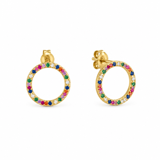 Studs corona rainbow