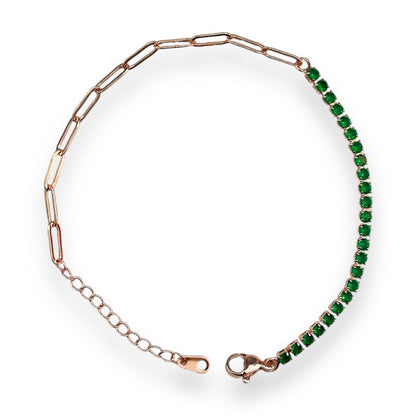 Pulsera slim zirconia