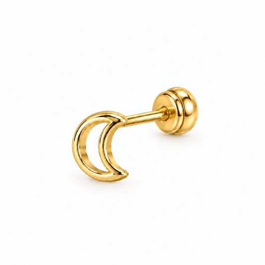 Piercing Luna hueca