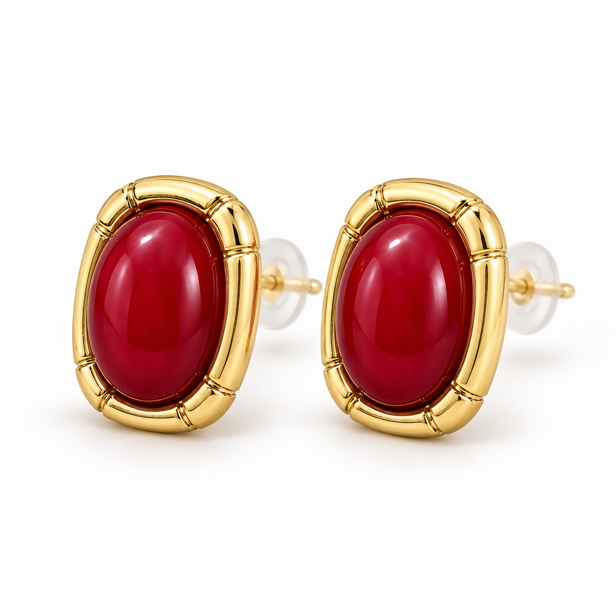 Red studs