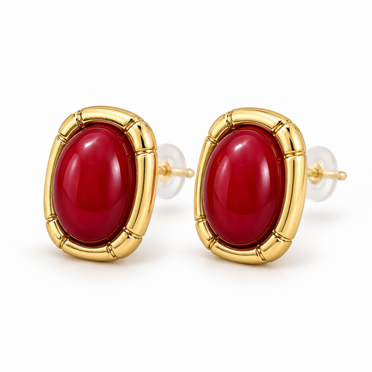 Red studs
