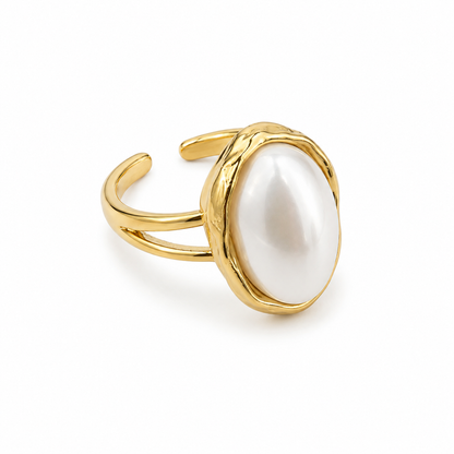 Anillo perla