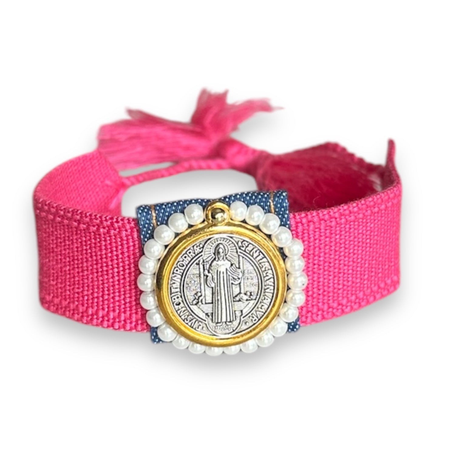 Pulsera tela San Benito