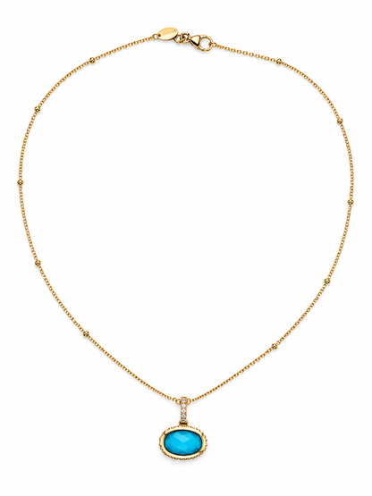 Collar turquesa