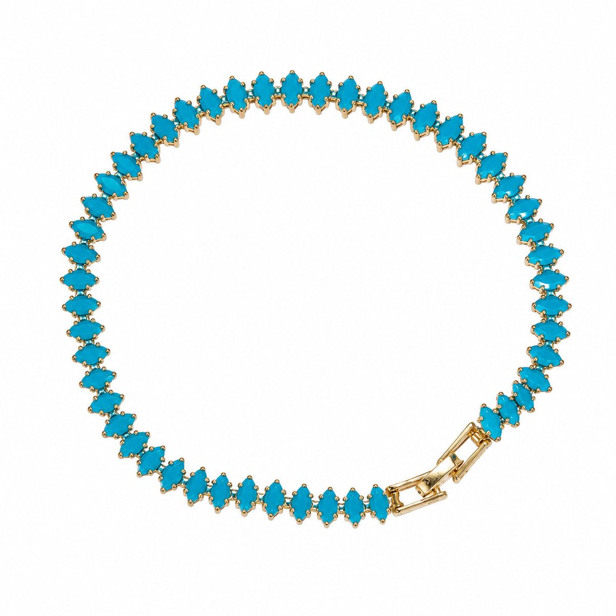 Pulsera Romina turquesa