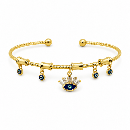 Pulsera rígida dijes