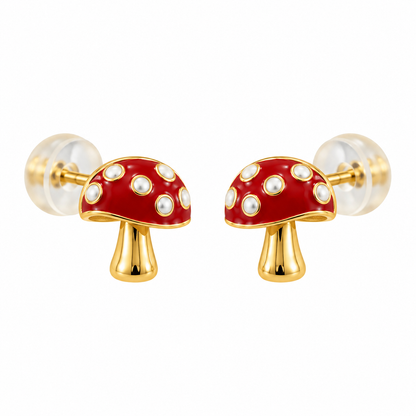 Aretes hongo