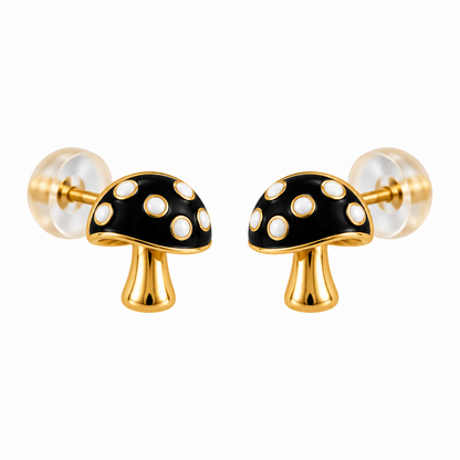 Aretes hongo