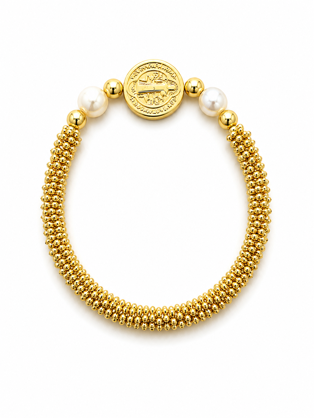 Pulsera San Benito cuentas