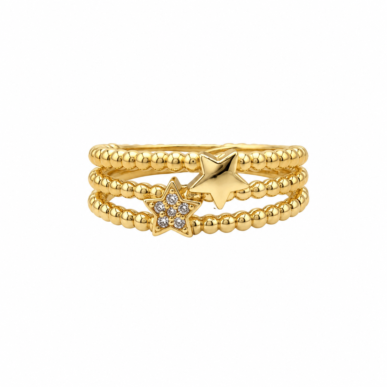 Anillo estrella doble