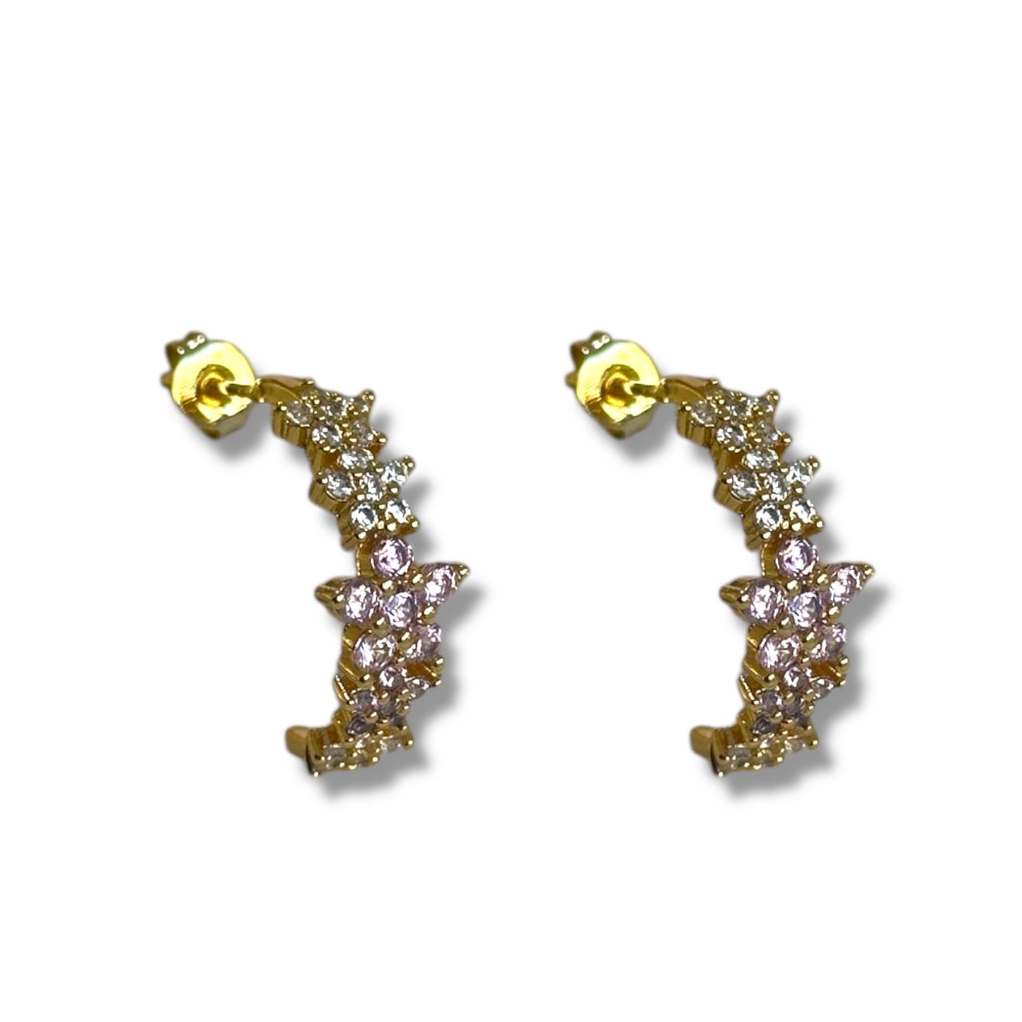 Media arracada flores