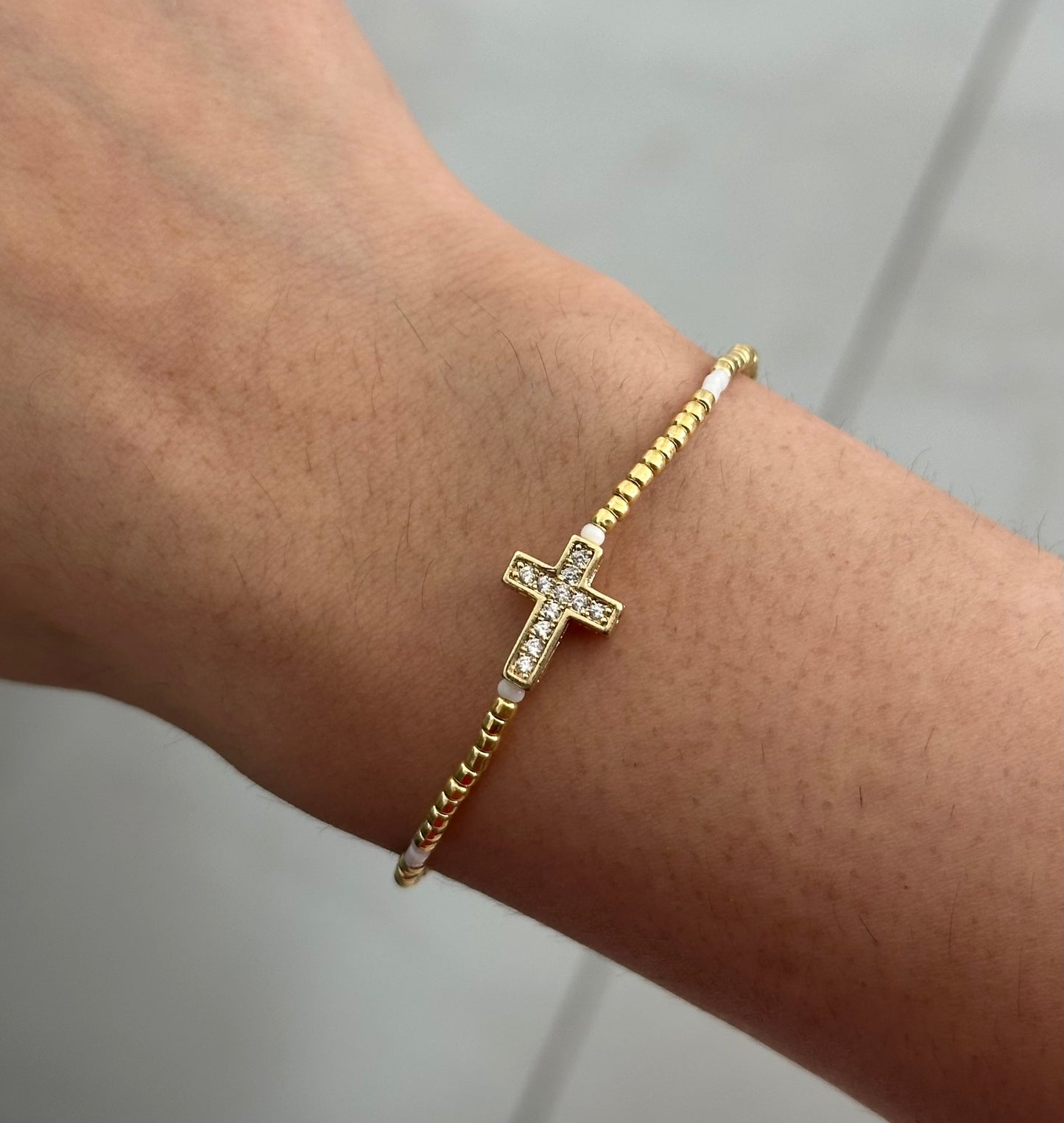 Pulsera miyuki cruz