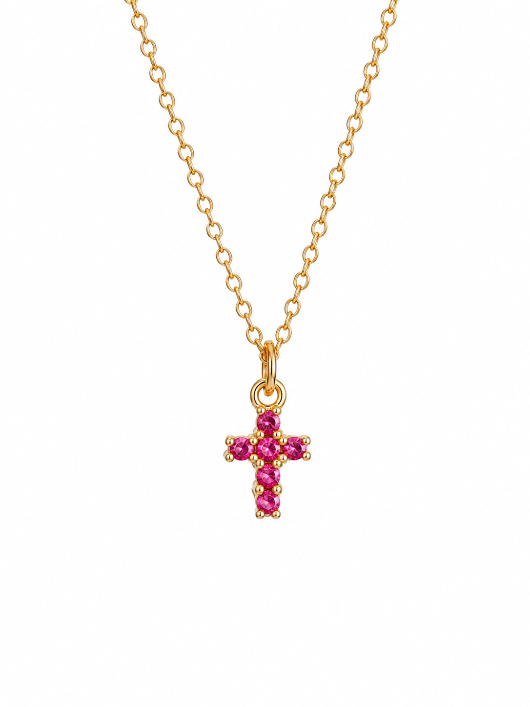 Cruz fucsia